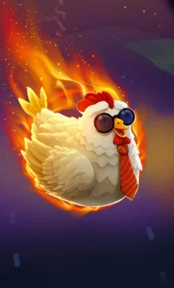 Flaming Chicken Highway Hazard